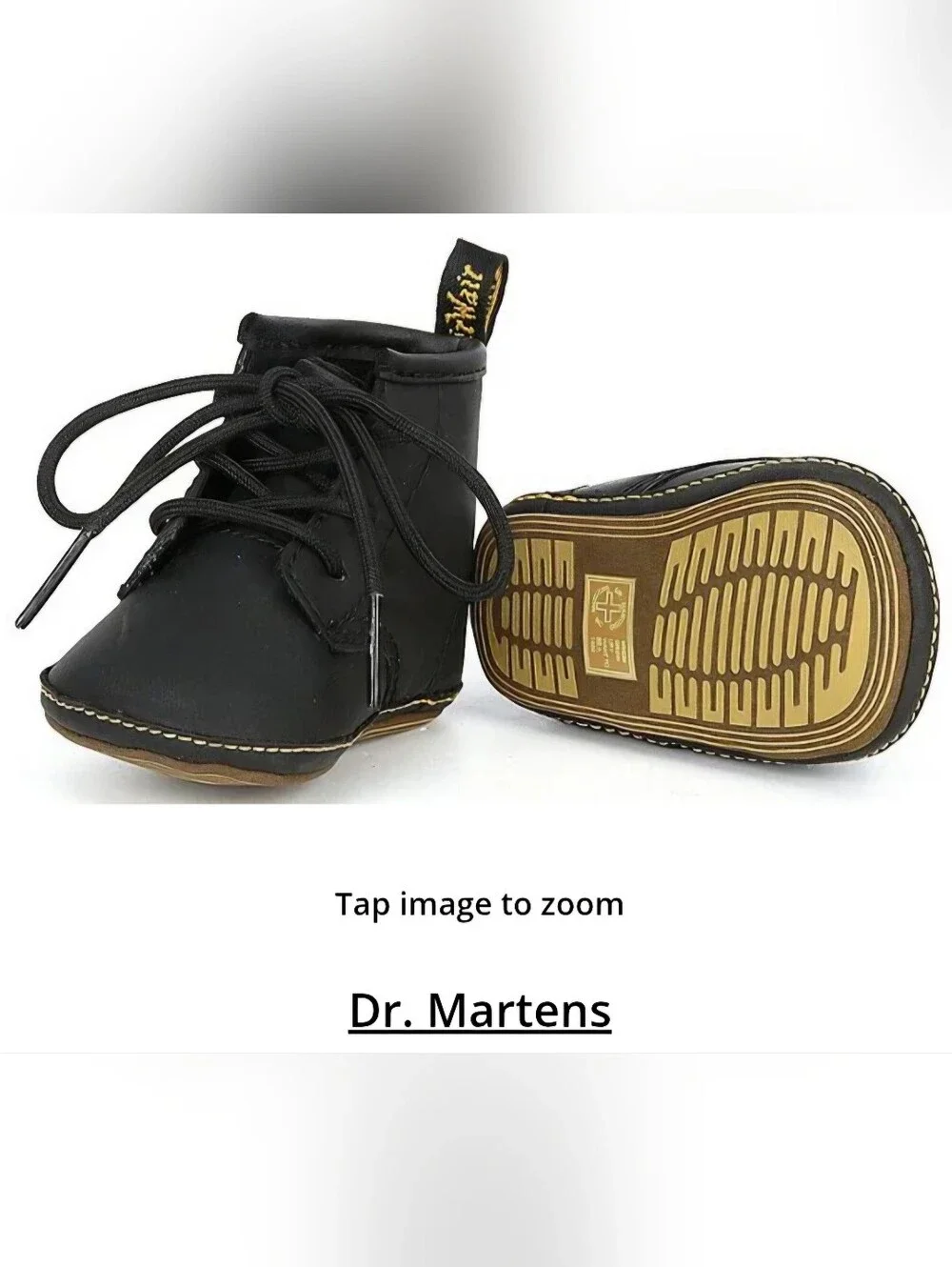 Dr. Martens branded black dr